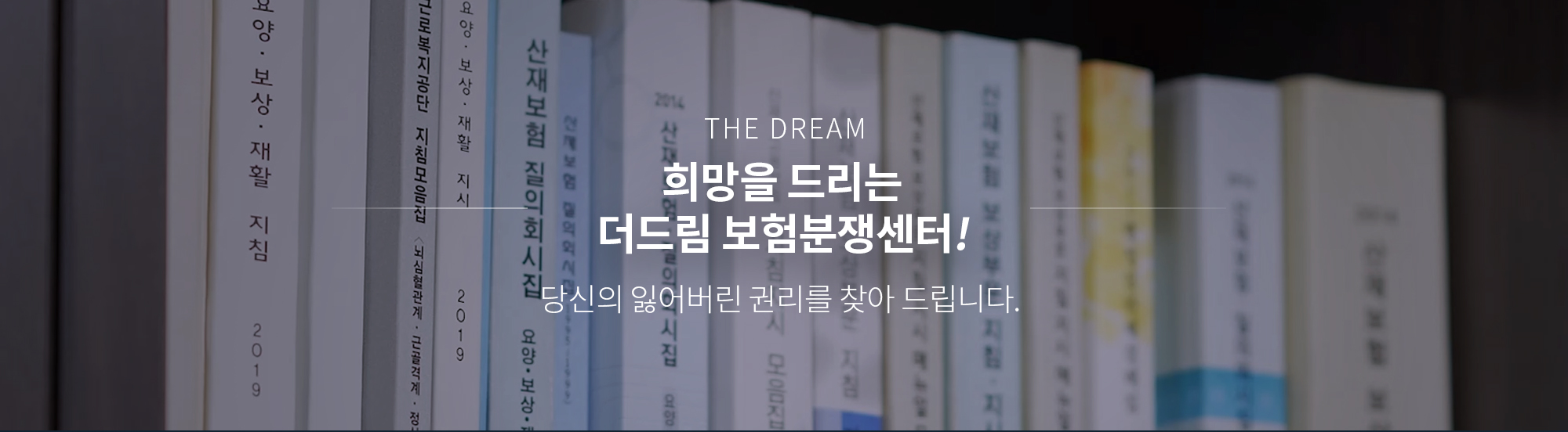 THE DREAM — 희망을 드리는 더드림 보험분쟁센터! 당신의 잃어버린 권리를 찾아 드립니다.